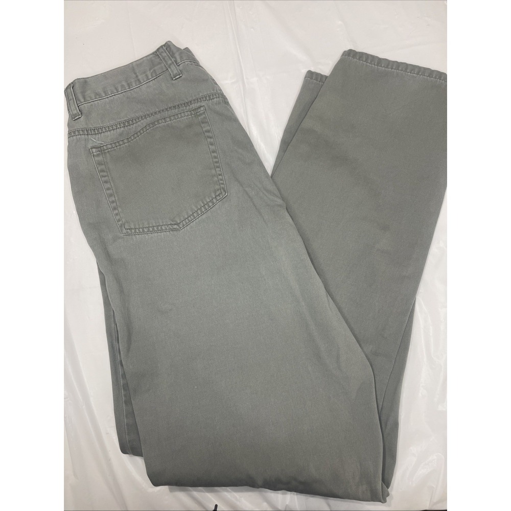 Eddie Bauer Women's Size 14 Gray Straight Leg Pants